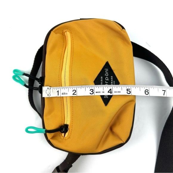 Sherpani Hyk Belt Bag Multicolor Canvas Crossbody Travel Bag Brand New - Picture 7 of 11